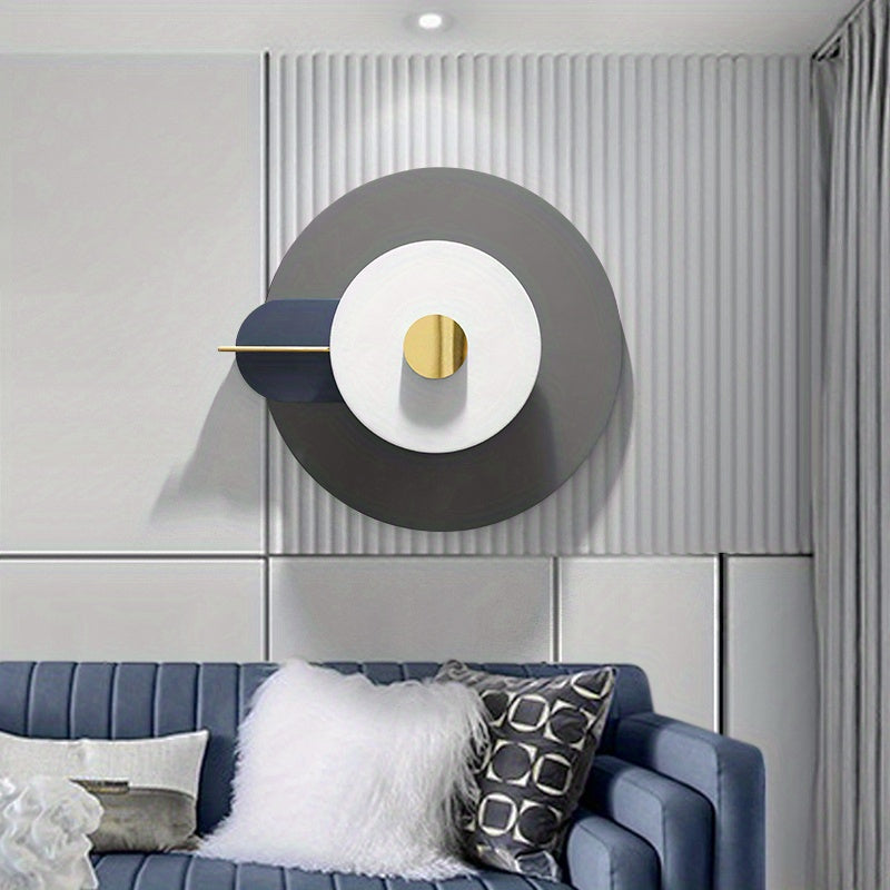 Modern Metal Abstract Shape Wall Decor