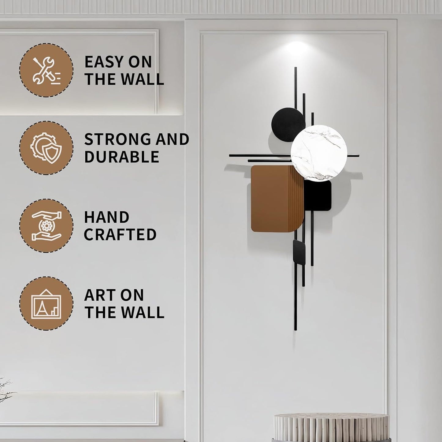 Metal Wall Decoration For Modern Home