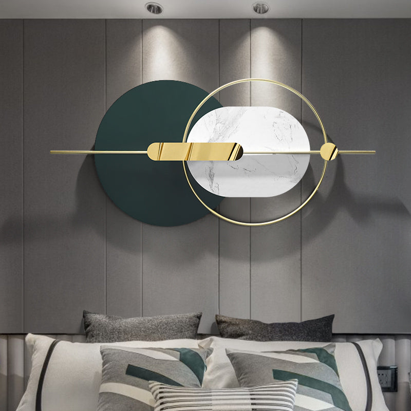 Modern Metal Wall Abstract