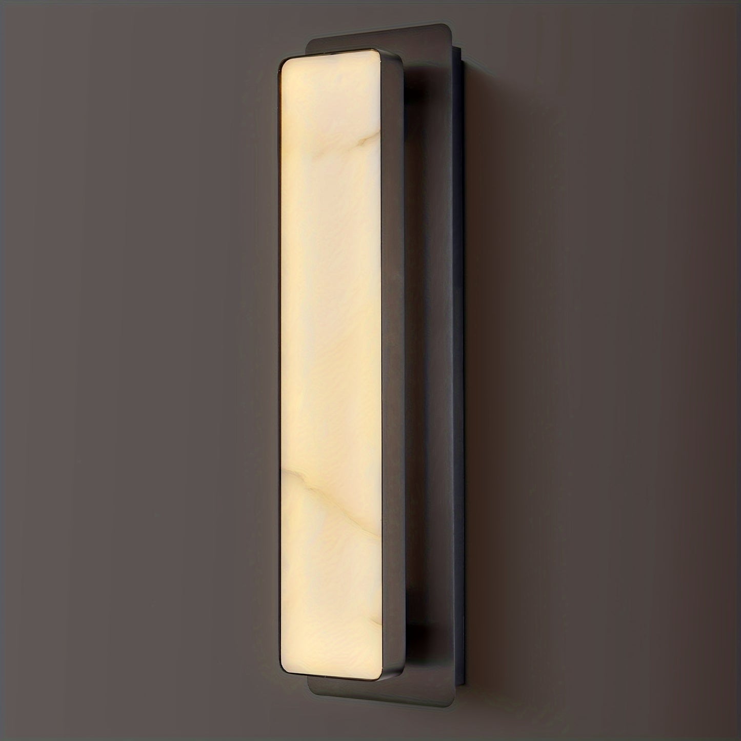 Dimmable Modern Alabaster Mounted Sconces