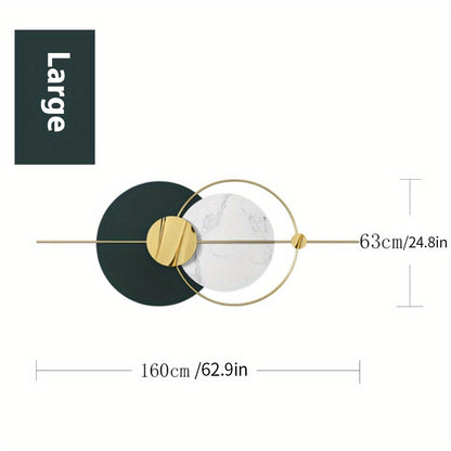 Modern Metal Wall Abstract