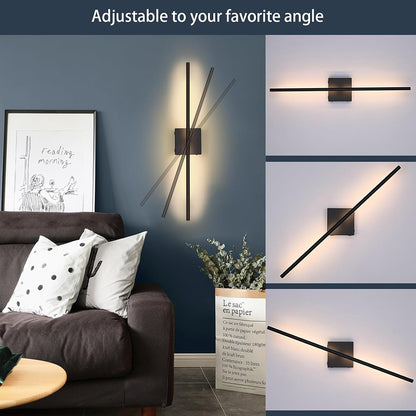 2 Dimmable Wall Sconces Battery Operated