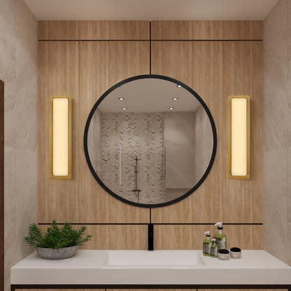 Dimmable Modern Alabaster Mounted Sconces