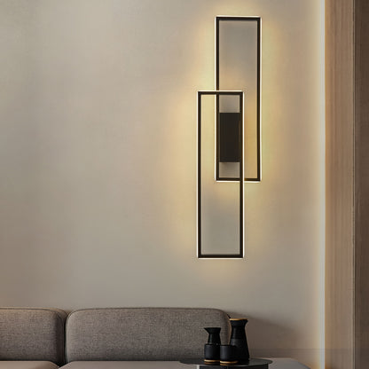 LED Metal Wall Sconce Lighting Fixture Remote Control