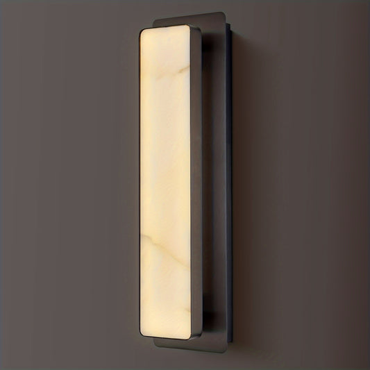 Dimmable Modern Alabaster Mounted Sconces