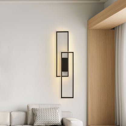 LED Metal Wall Sconce Lighting Fixture Remote Control