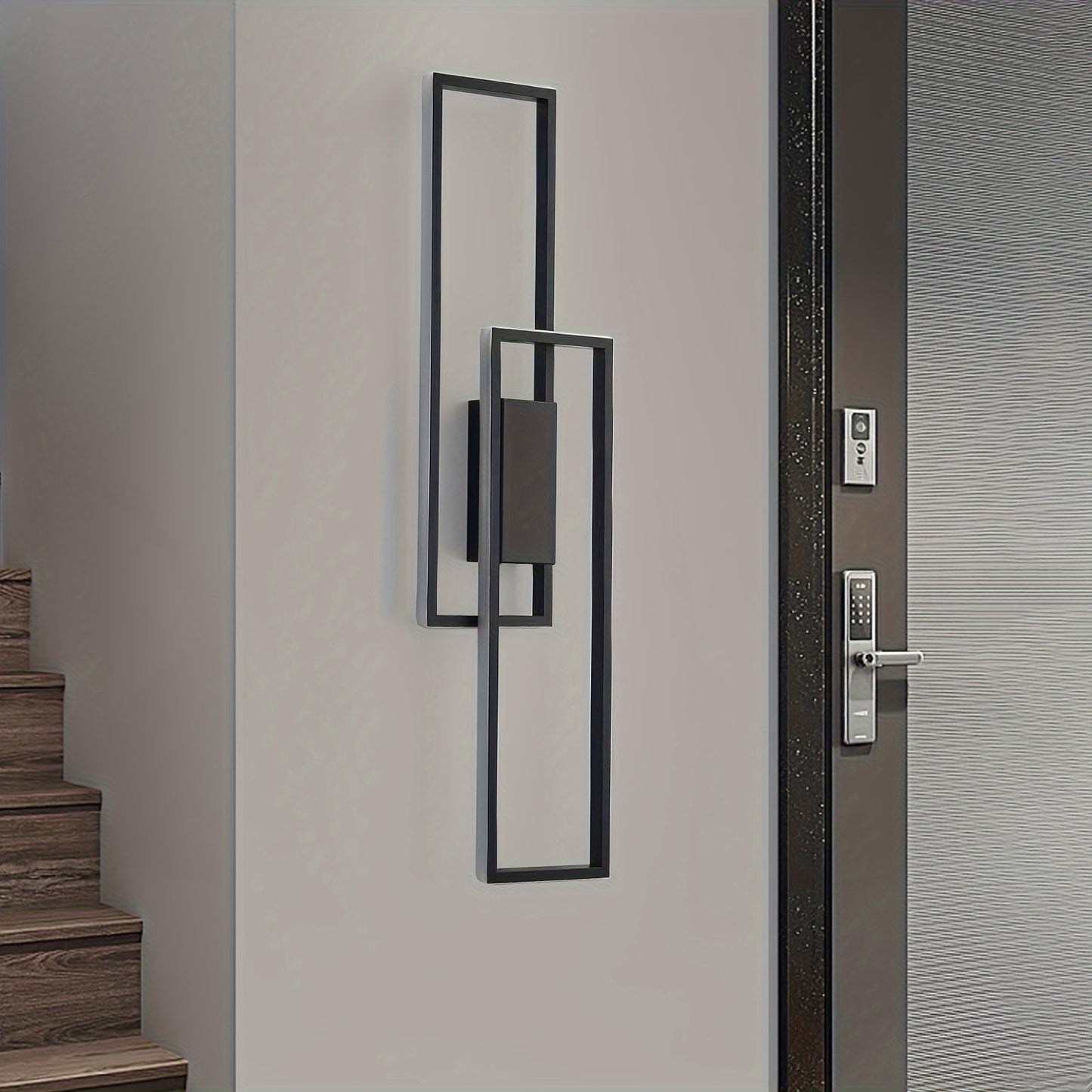 LED Metal Wall Sconce Lighting Fixture Remote Control