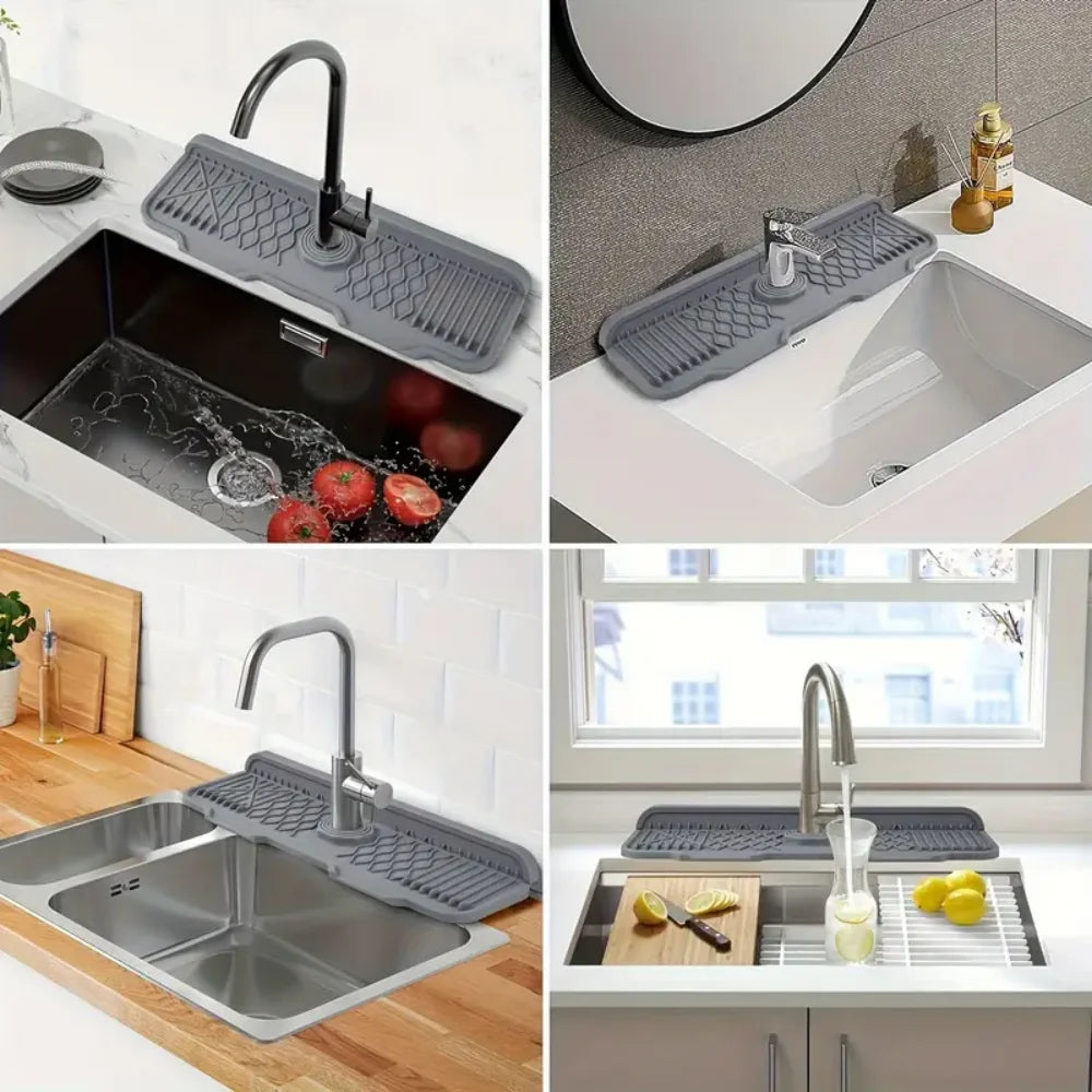 Non-slip Silicone Kitchen Drain Mat