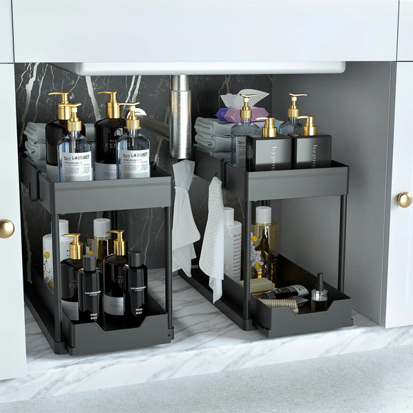 2 Pack Under Sink Organizer