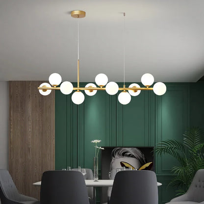 Hanging Modern LED Glass Ball Pendant