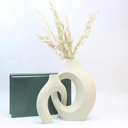 Ceramic Hugging Vase