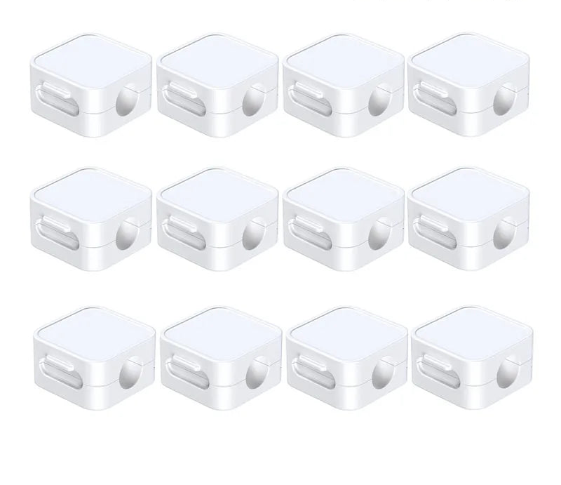 Magnetic Adhesive Cable Organizing Clips