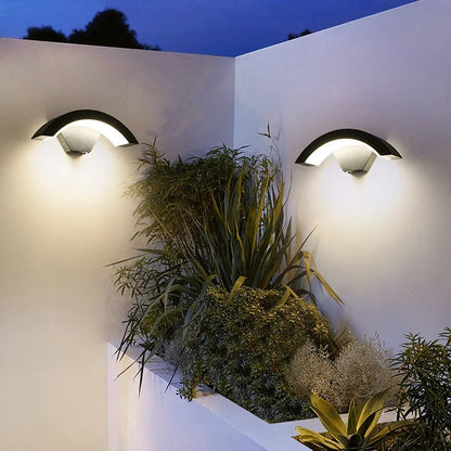 LED Sensor Outdoor Waterproof Wall Lights