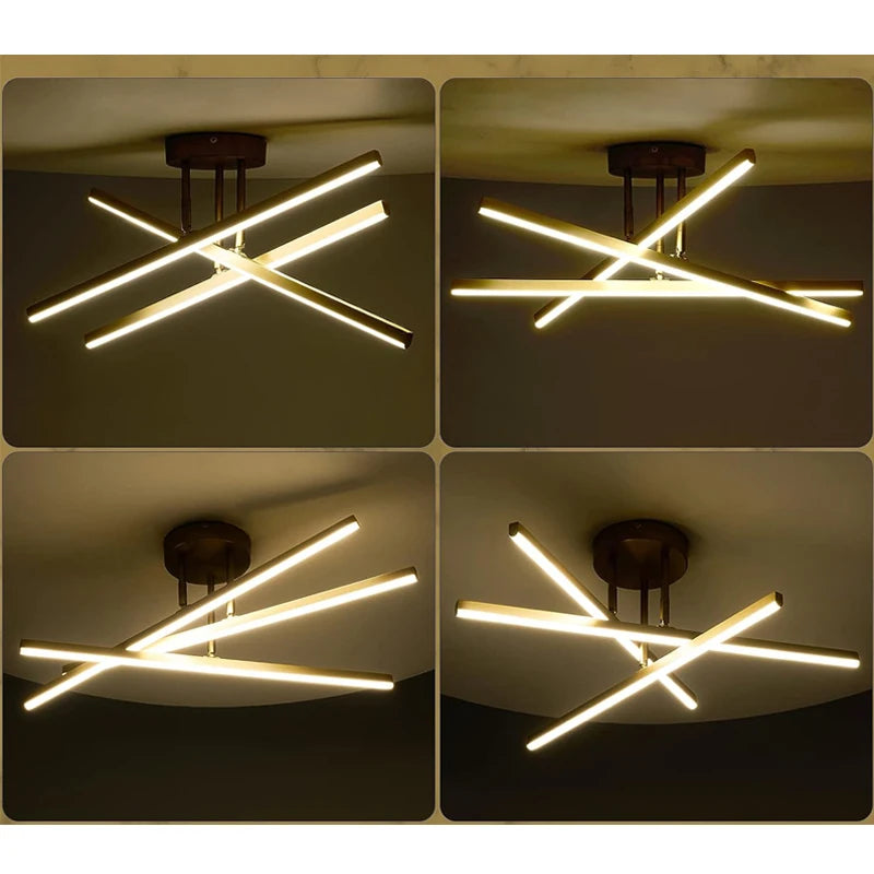 LED Crossbar Ceiling Light