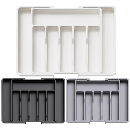 Adjustable Silverware Drawer Organizer