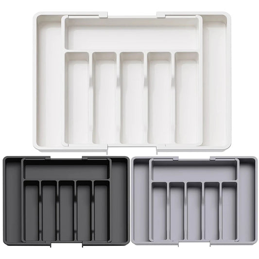 Adjustable Silverware Drawer Organizer