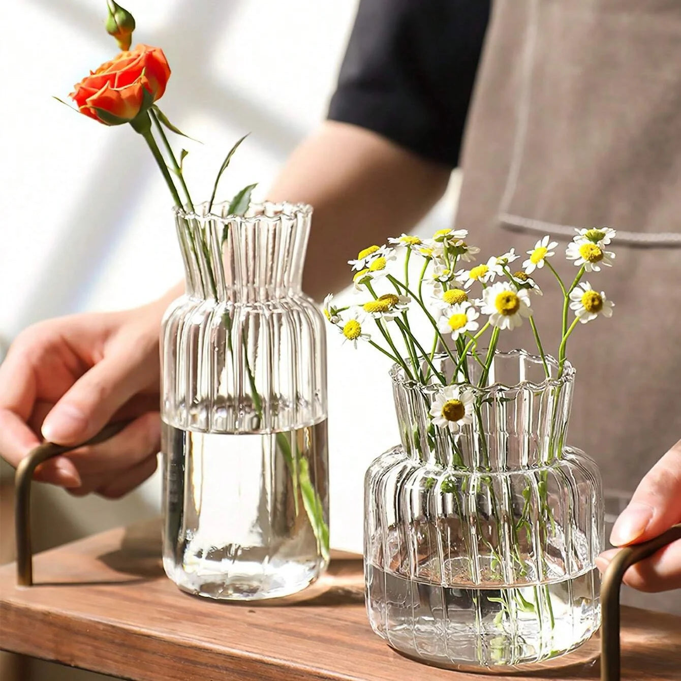 Creative Transparent Glass Vases