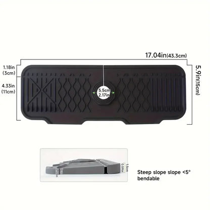 Non-slip Silicone Kitchen Drain Mat
