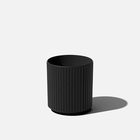 Stone-Plastic Ripple Planter
