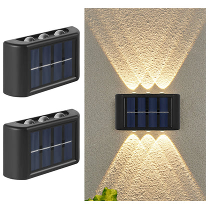 Solar Charged LED Wall Lights