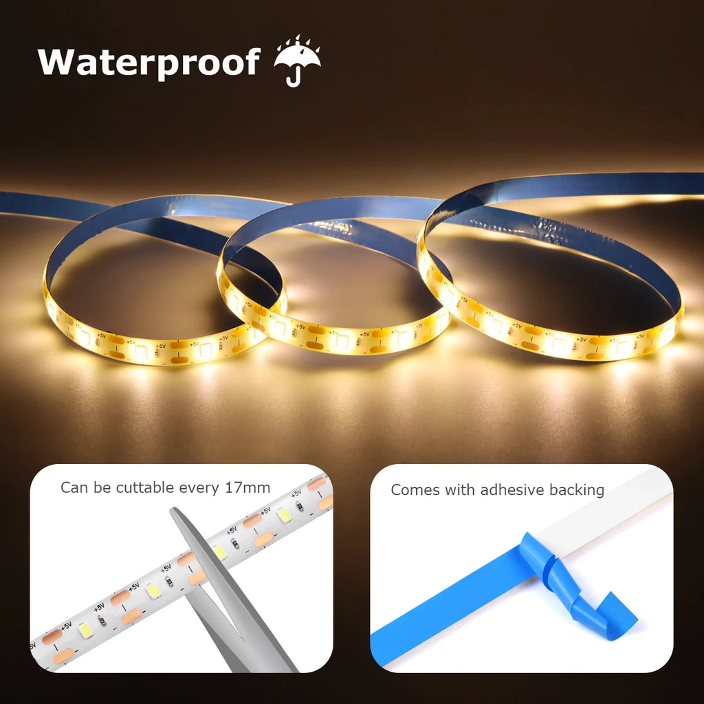 Motion Sensor LED Strip Light Tape