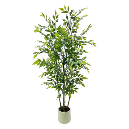 Artificial Ficus Tree with Planter