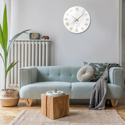 Tempered Glass Wall Clock