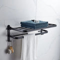 Folding Towel Holder With Hook