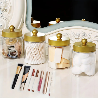 Gold Essential Holders With Labels