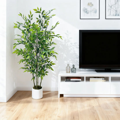 Artificial Ficus Tree with Planter