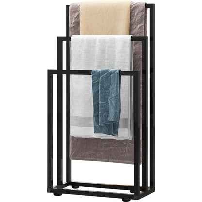 3-Tier Modern Metal Towel Holder