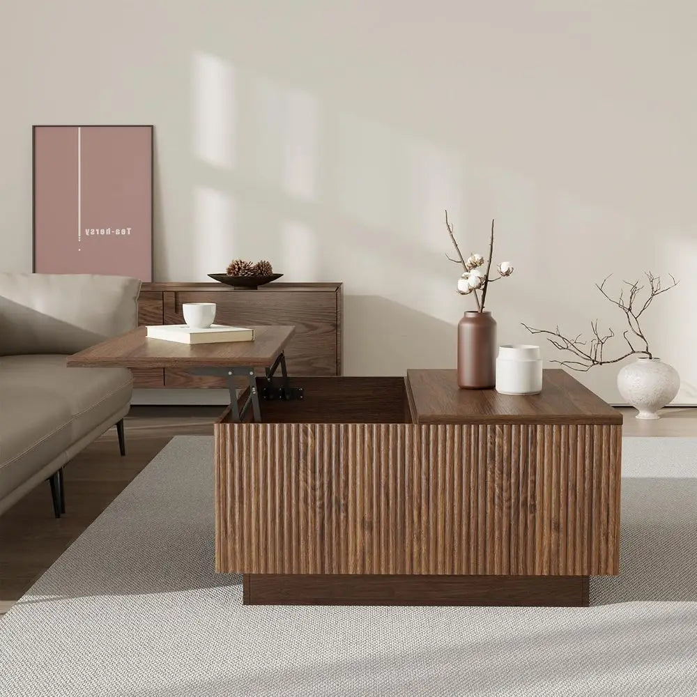 Wood Lift-Top Coffee Table