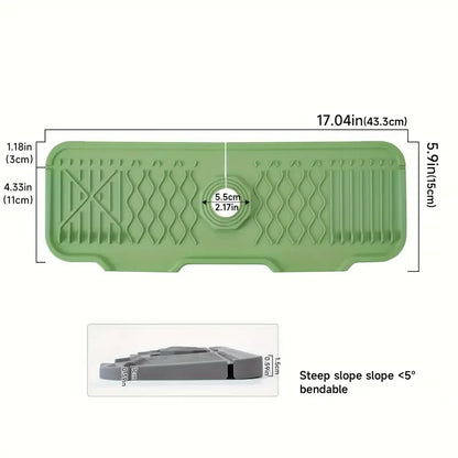 Non-slip Silicone Kitchen Drain Mat