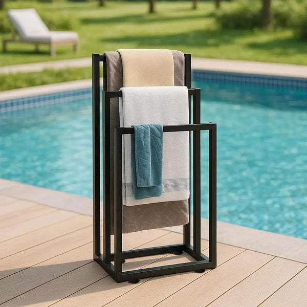3-Tier Modern Metal Towel Holder