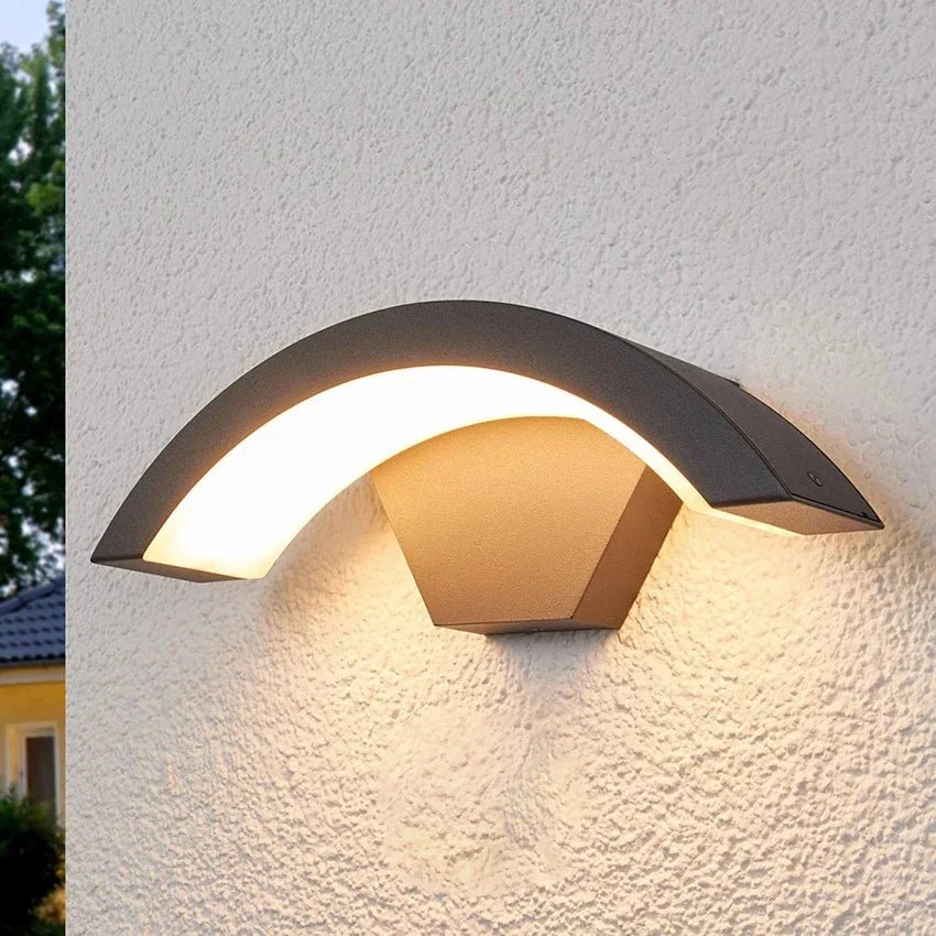 LED Sensor Outdoor Waterproof Wall Lights