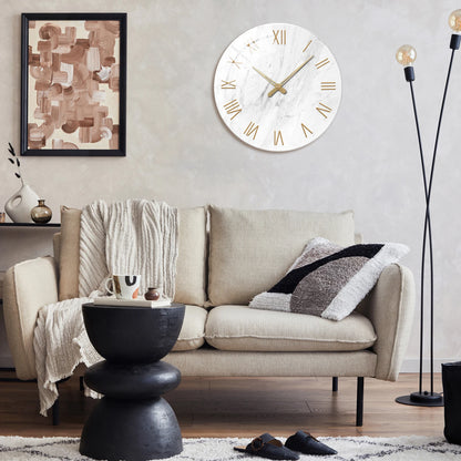 Tempered Glass Wall Clock