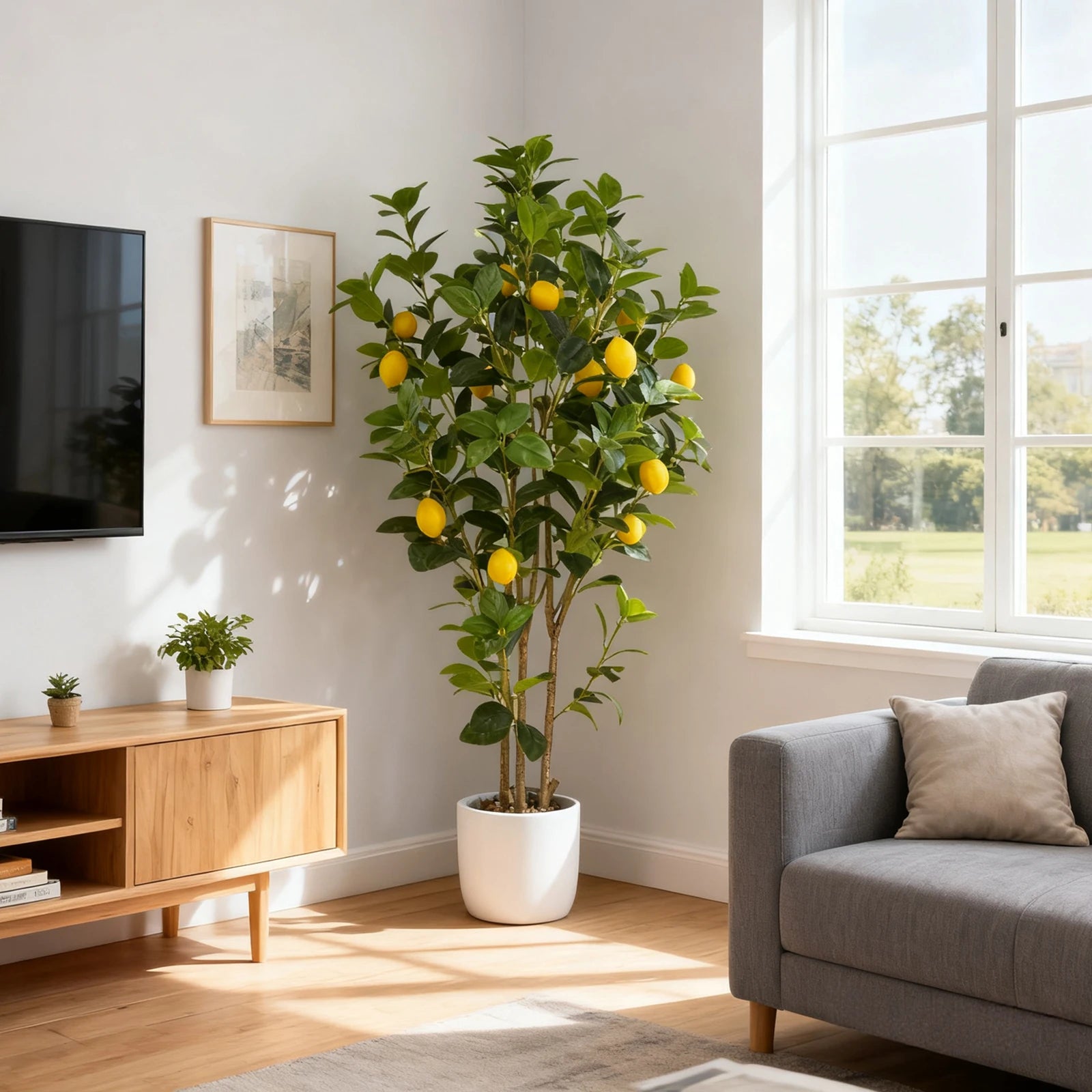 Artificial Lemon Tree