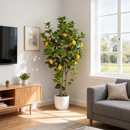Artificial Lemon Tree