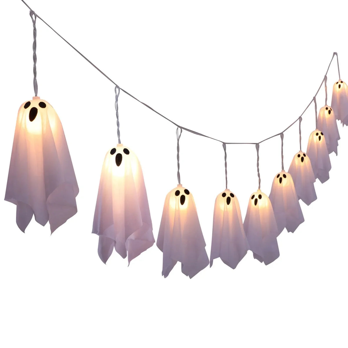 Ghost Halloween String Lights