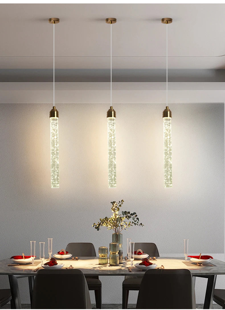 Luxury Crystal Pendant Light