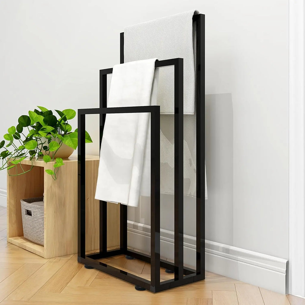3-Tier Modern Metal Towel Holder