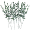 20pcs Realistic Artificial Eucalyptus Stems