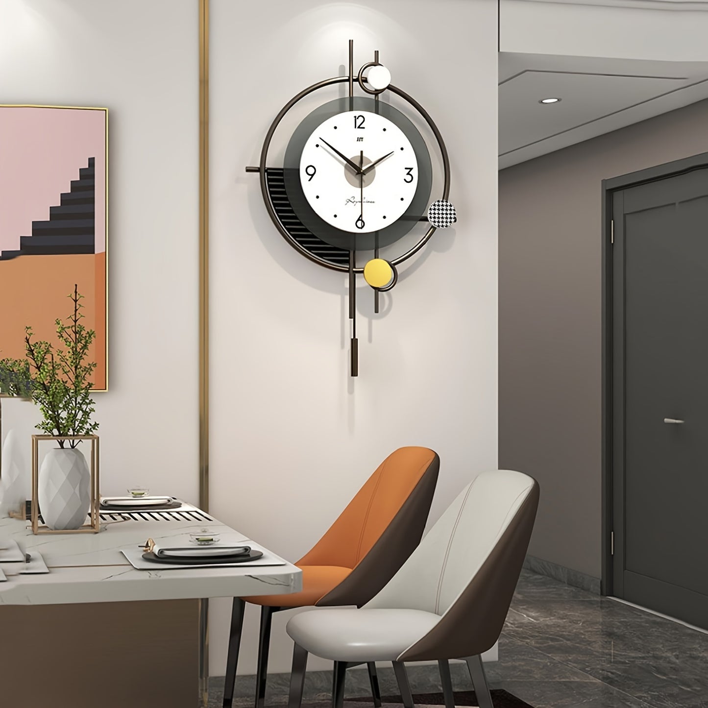 Modern Silent Wall Clock