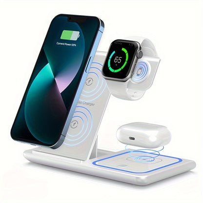 Wireless 3-In-1 Charging Station