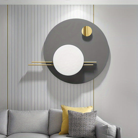 Modern Metal Abstract Shape Wall Decor