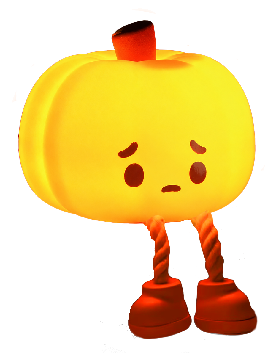 Squishy Pumpkin Night Light